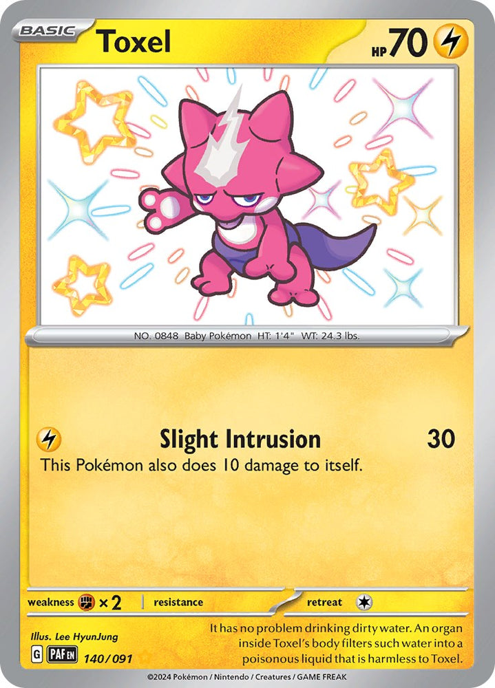 Toxel (140/091) [Scarlet & Violet: Paldean Fates] Pokémon