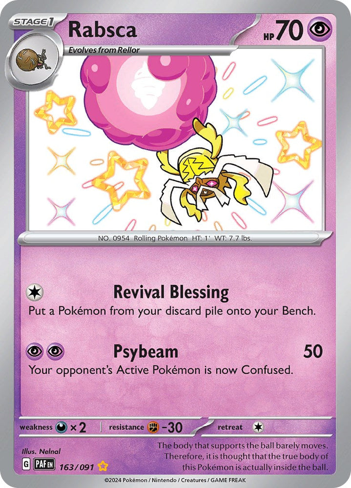 Rabsca (163/091) [Scarlet & Violet: Paldean Fates] Pokémon