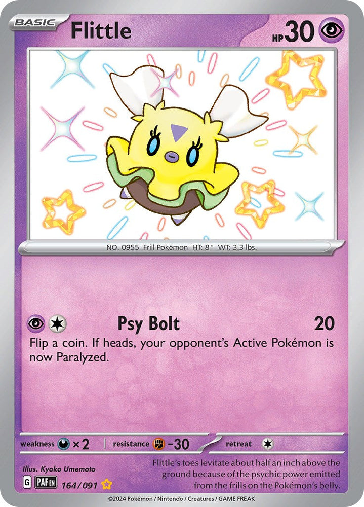 Flittle (164/091) [Scarlet & Violet: Paldean Fates] Pokémon