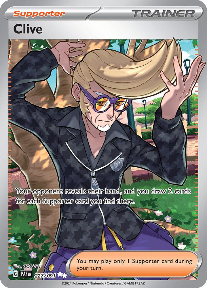 Clive (227/091) [Scarlet & Violet: Paldean Fates] Pokémon