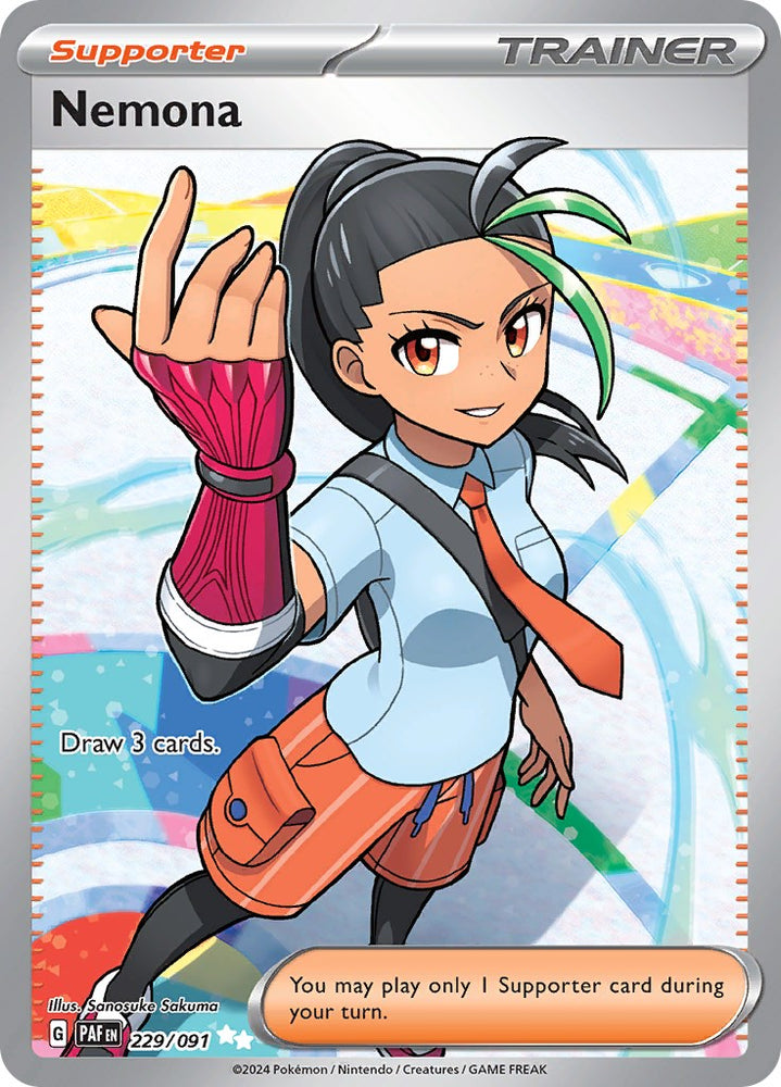 Nemona (229/091) [Scarlet & Violet: Paldean Fates] Pokémon