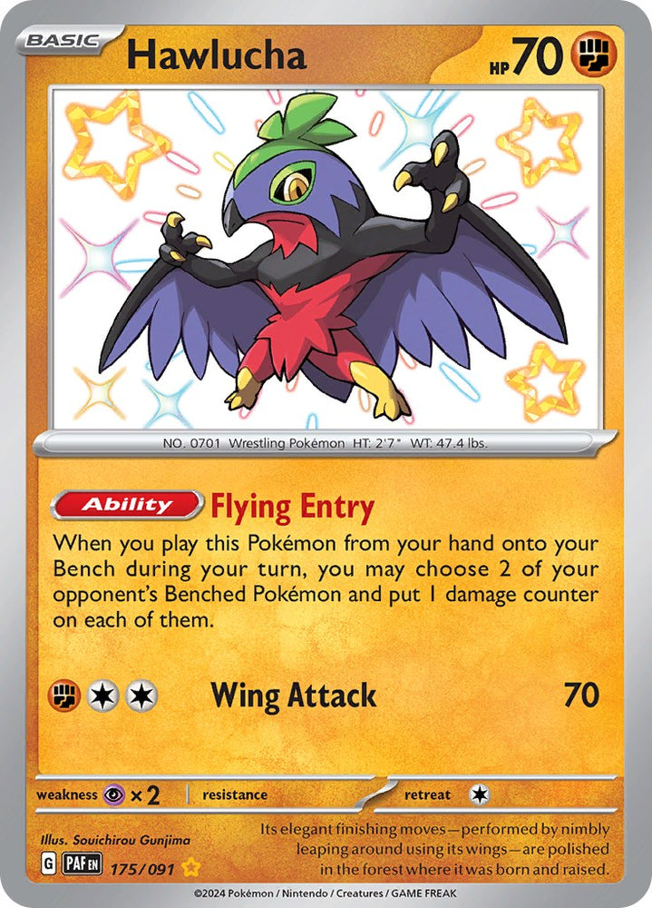 Hawlucha (175/091) [Scarlet & Violet: Paldean Fates] Pokémon