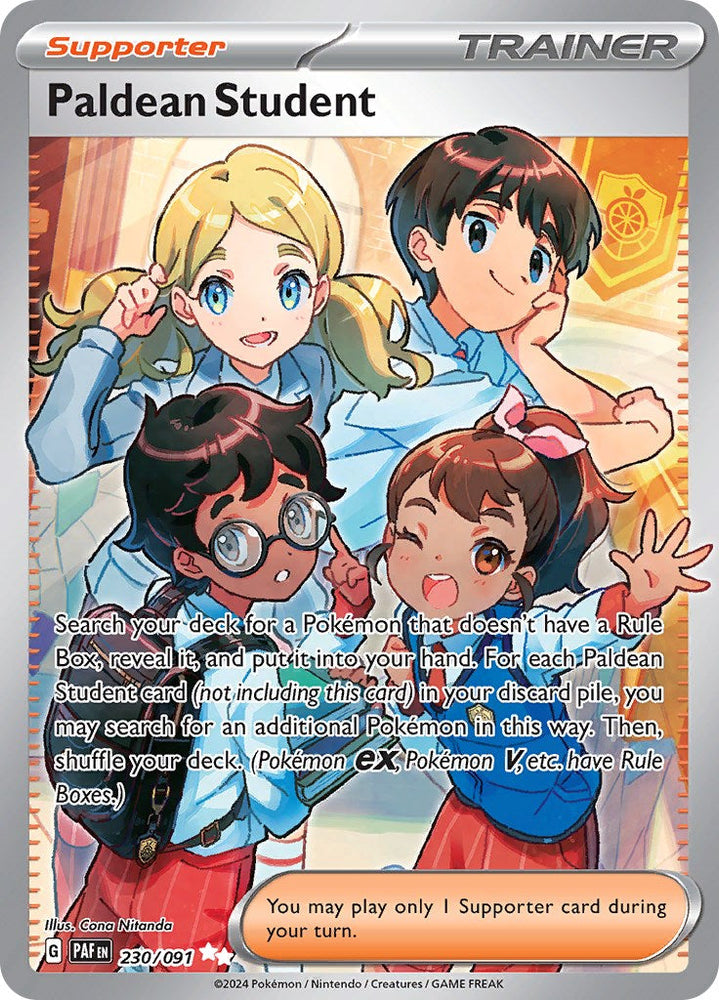 Paldean Student (230/091) [Scarlet & Violet: Paldean Fates] Pokémon
