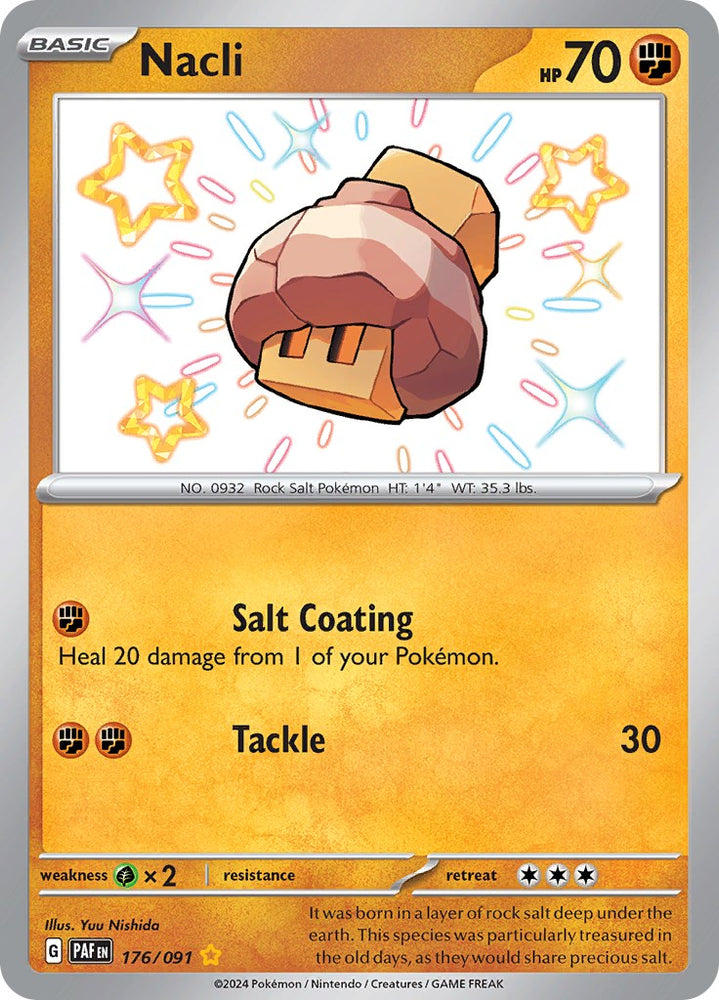 Nacli (176/091) [Scarlet & Violet: Paldean Fates] Pokémon