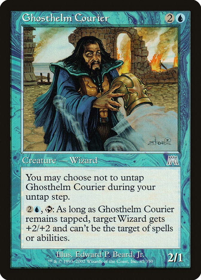Ghosthelm Courier [Onslaught] Magic: The Gathering