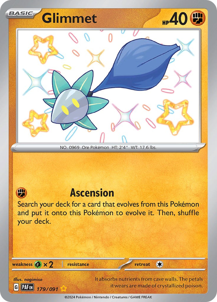 Glimmet (179/091) [Scarlet & Violet: Paldean Fates] Pokémon