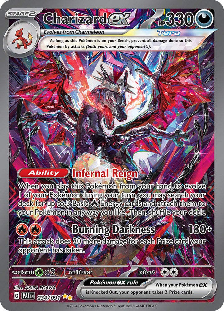 Charizard ex (234/091) [Scarlet & Violet: Paldean Fates] Pokémon