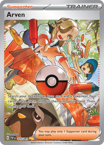 Arven (235/091) [Scarlet & Violet: Paldean Fates] Pokémon