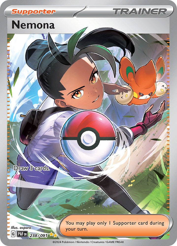 Nemona (238/091) [Scarlet & Violet: Paldean Fates] Pokémon