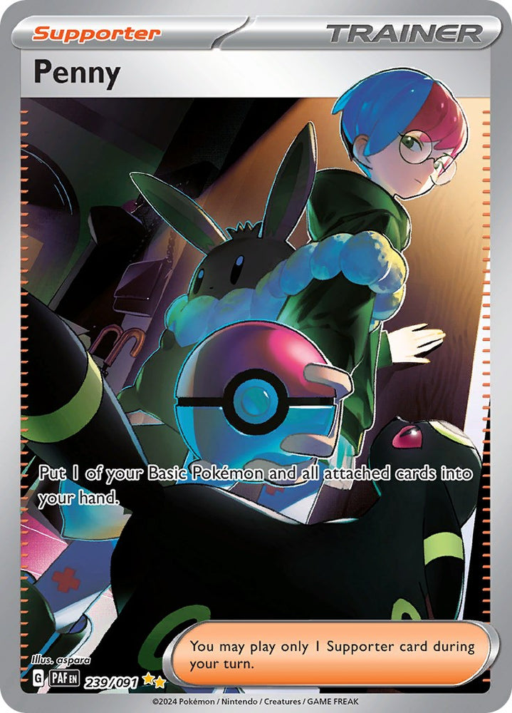 Penny (239/091) [Scarlet & Violet: Paldean Fates] Pokémon