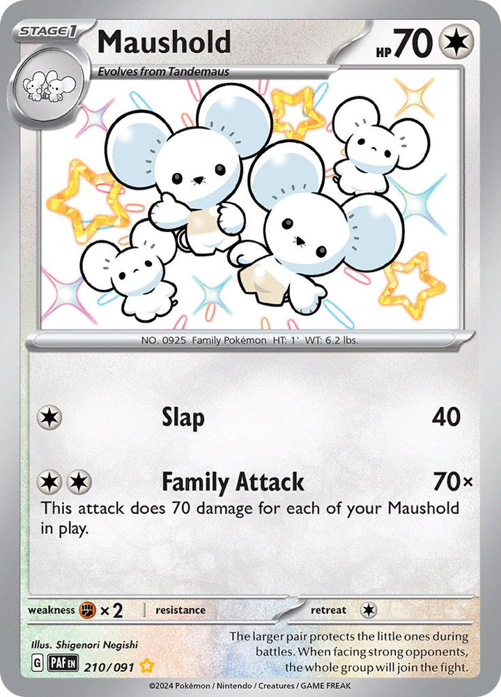 Maushold (210/091) [Scarlet & Violet: Paldean Fates] Pokémon