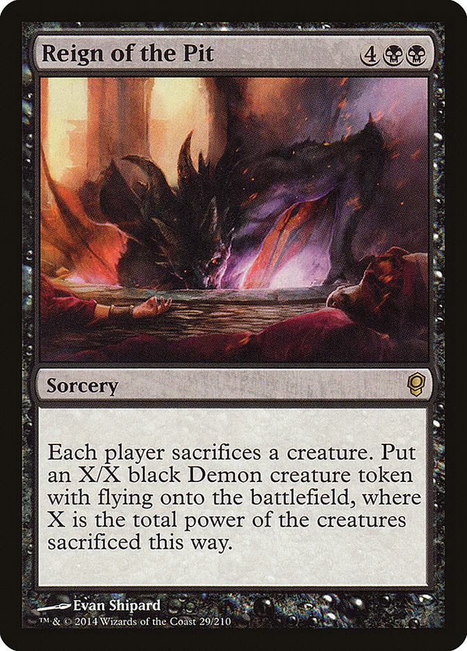 Reign of the Pit [Conspiracy] Magic: The Gathering