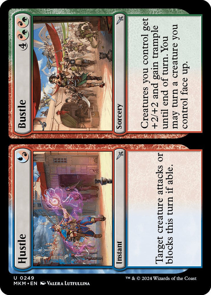 Hustle // Bustle [Murders at Karlov Manor] Magic: The Gathering