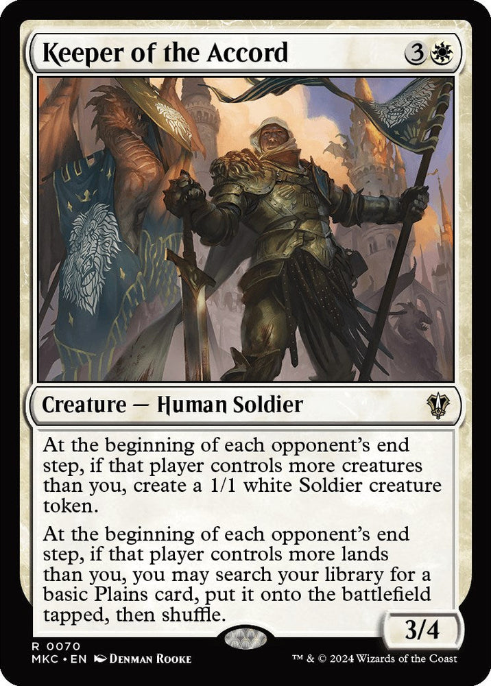 Keeper of the Accord [Murders at Karlov Manor Commander] Magic: The Gathering