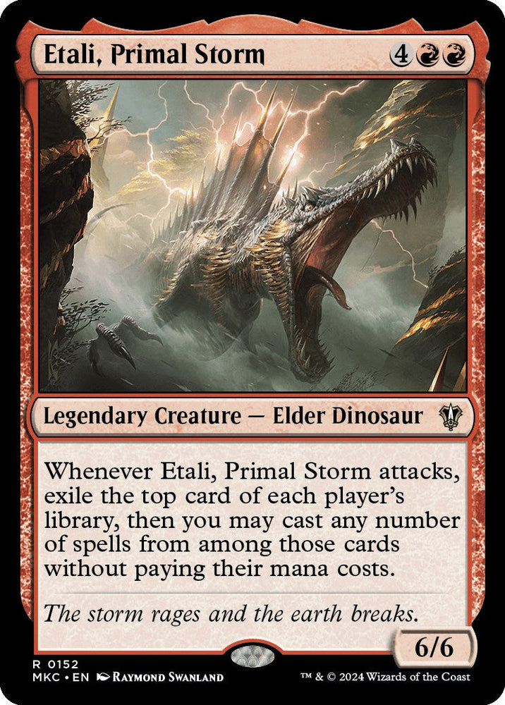 Etali, Primal Storm [Murders at Karlov Manor Commander] Magic: The Gathering