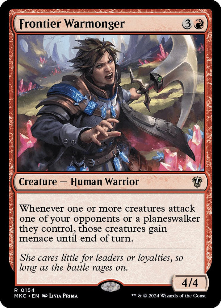 Frontier Warmonger [Murders at Karlov Manor Commander] Magic: The Gathering