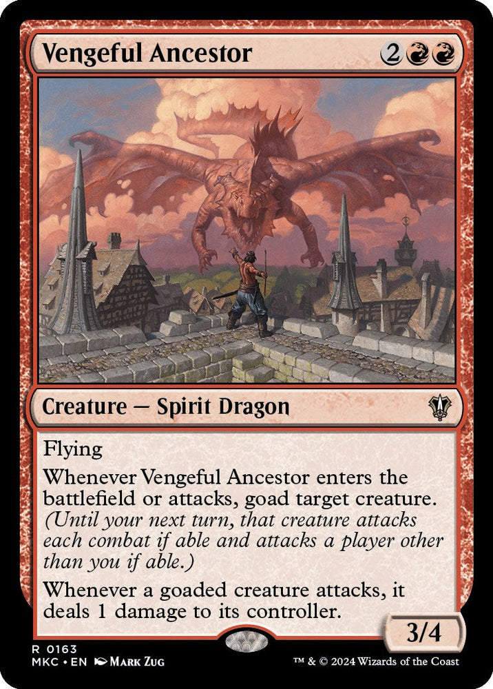 Vengeful Ancestor [Murders at Karlov Manor Commander] Magic: The Gathering