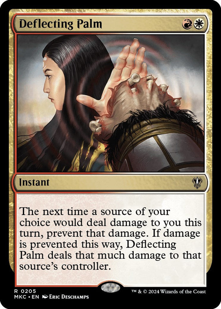 Deflecting Palm [Murders at Karlov Manor Commander] Magic: The Gathering