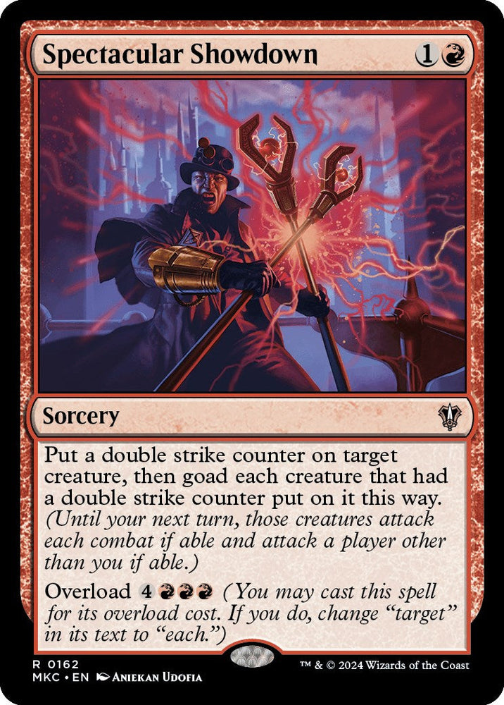 Spectacular Showdown [Murders at Karlov Manor Commander] Magic: The Gathering