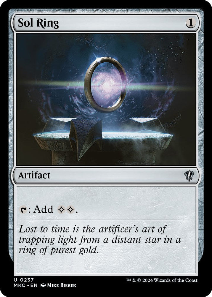 Sol Ring [Murders at Karlov Manor Commander] Magic: The Gathering