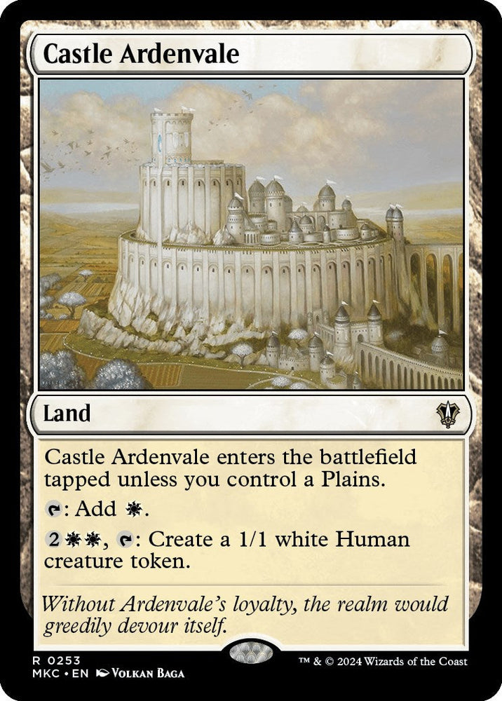 Castle Ardenvale [Murders at Karlov Manor Commander] Magic: The Gathering