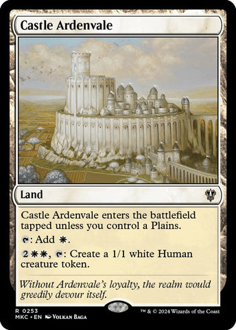 Castle Ardenvale [Murders at Karlov Manor Commander] Magic: The Gathering