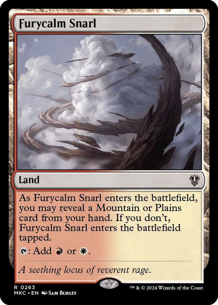 Furycalm Snarl [Murders at Karlov Manor Commander] Magic: The Gathering