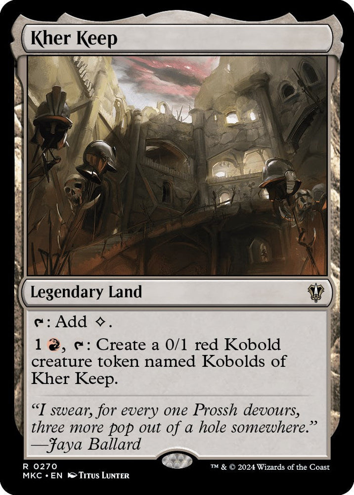 Kher Keep [Murders at Karlov Manor Commander] Magic: The Gathering