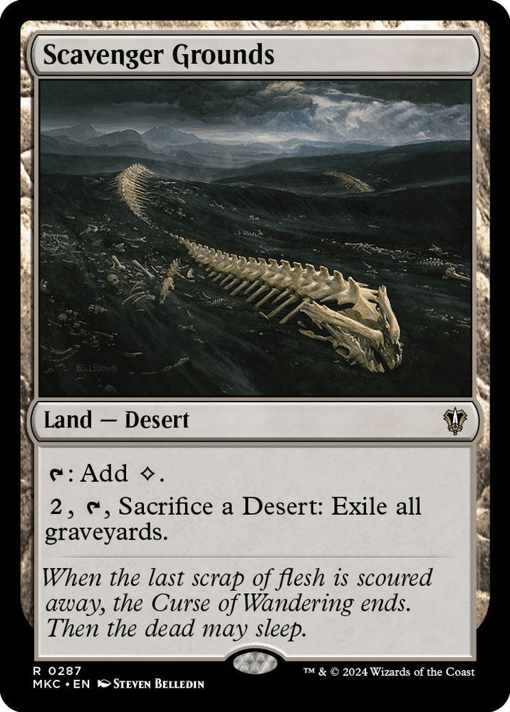 Scavenger Grounds [Murders at Karlov Manor Commander] Magic: The Gathering