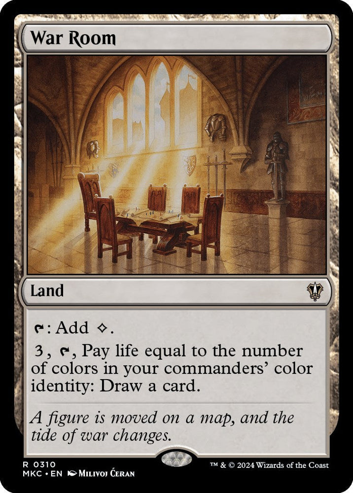 War Room [Murders at Karlov Manor Commander] Magic: The Gathering