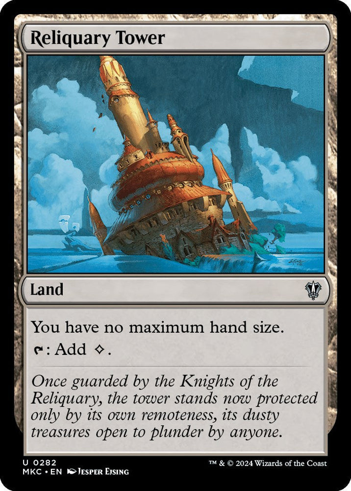 Reliquary Tower [Murders at Karlov Manor Commander] Magic: The Gathering