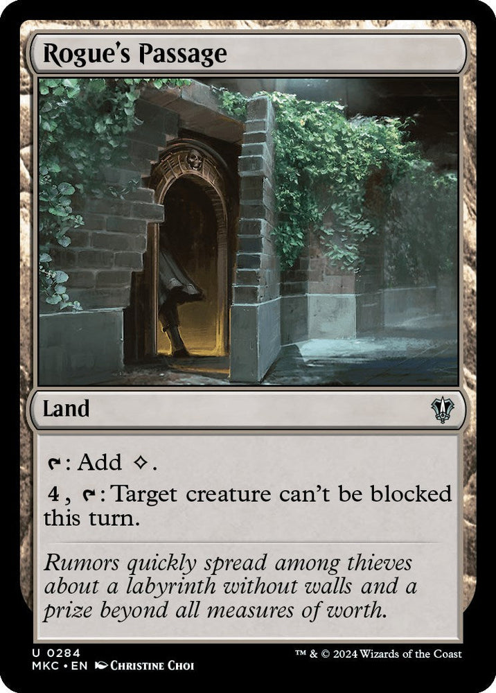 Rogue's Passage [Murders at Karlov Manor Commander] Magic: The Gathering