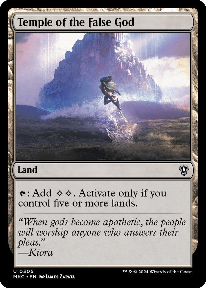 Temple of the False God [Murders at Karlov Manor Commander] Magic: The Gathering