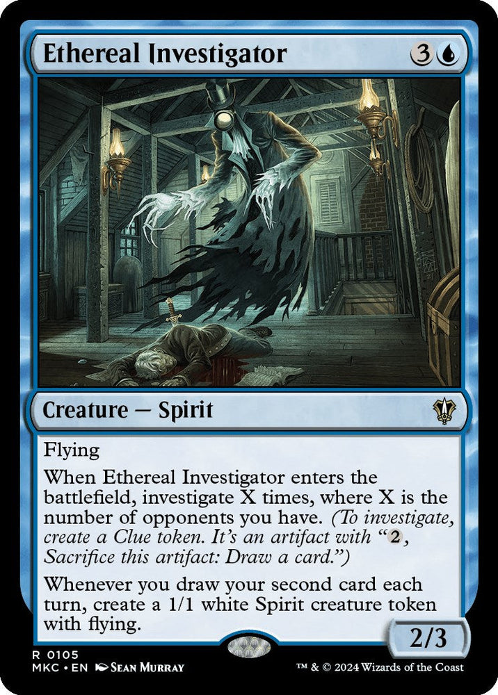 Ethereal Investigator [Murders at Karlov Manor Commander] Magic: The Gathering