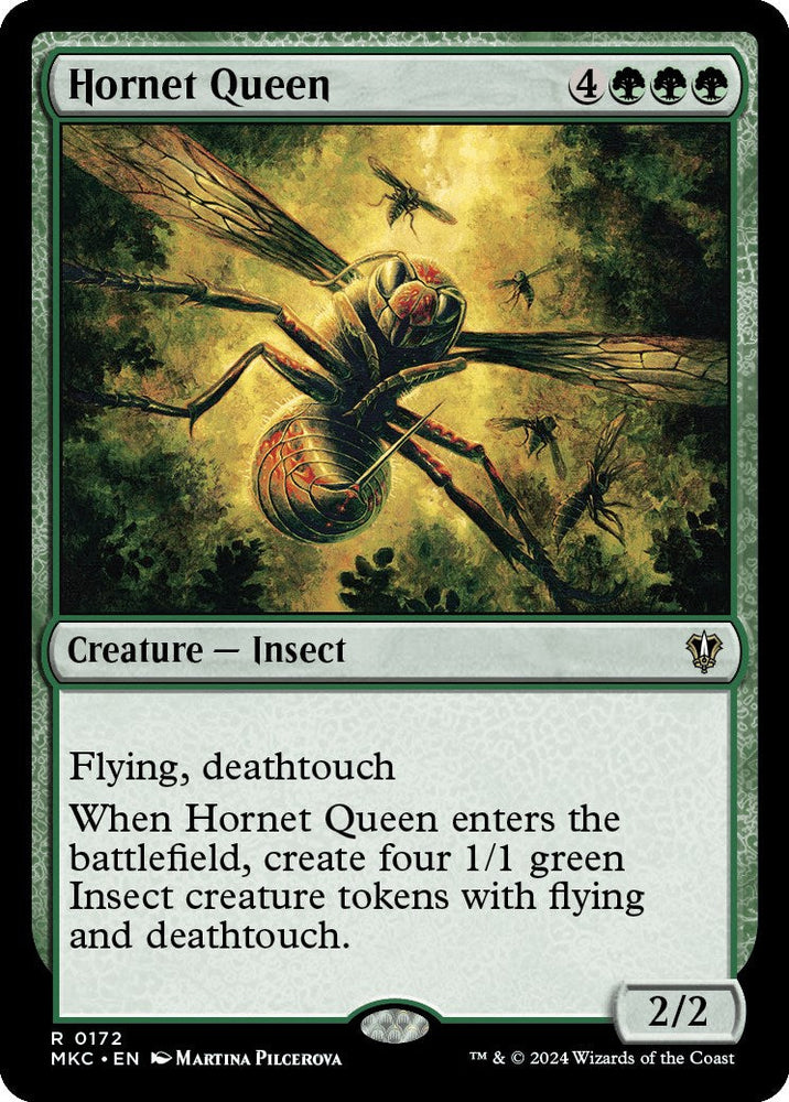 Hornet Queen [Murders at Karlov Manor Commander] Magic: The Gathering
