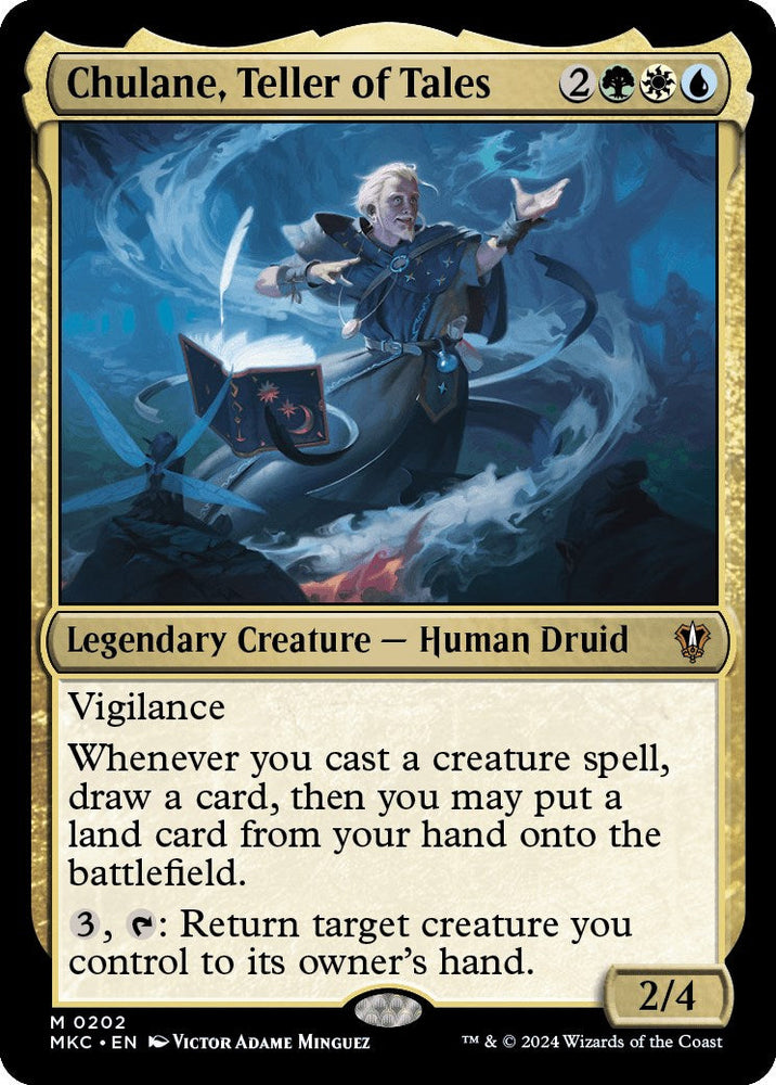 Chulane, Teller of Tales [Murders at Karlov Manor Commander] Magic: The Gathering