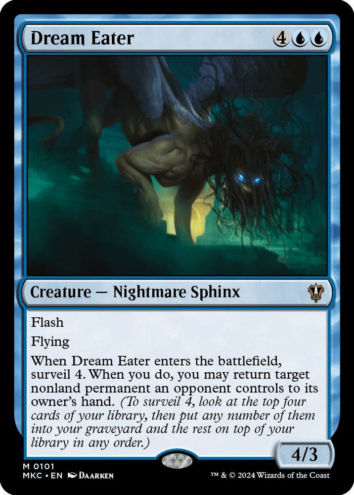 Dream Eater [Murders at Karlov Manor Commander] Magic: The Gathering