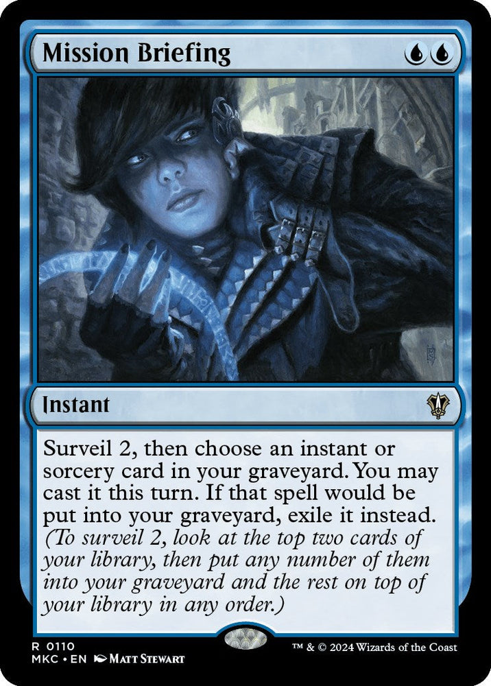 Mission Briefing [Murders at Karlov Manor Commander] Magic: The Gathering