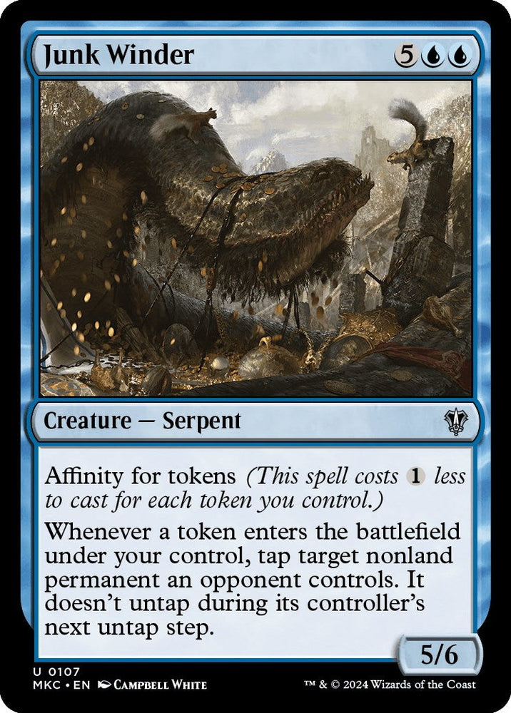 Junk Winder [Murders at Karlov Manor Commander] Magic: The Gathering