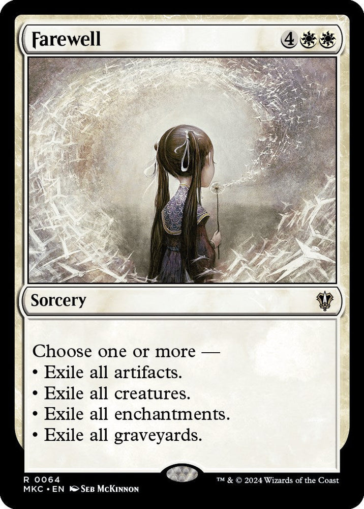 Farewell [Murders at Karlov Manor Commander] Magic: The Gathering