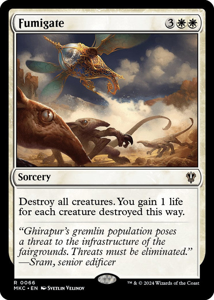 Fumigate [Murders at Karlov Manor Commander] Magic: The Gathering
