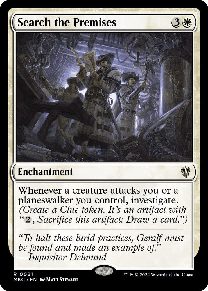 Search the Premises [Murders at Karlov Manor Commander] Magic: The Gathering