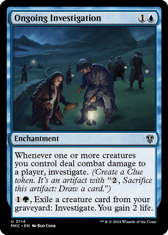 Ongoing Investigation [Murders at Karlov Manor Commander] Magic: The Gathering