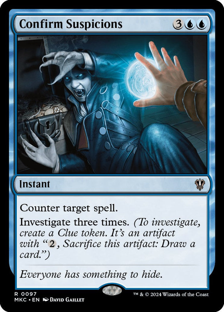 Confirm Suspicions [Murders at Karlov Manor Commander] Magic: The Gathering