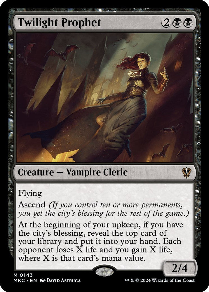 Twilight Prophet [Murders at Karlov Manor Commander] Magic: The Gathering