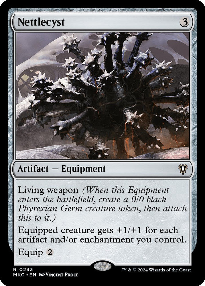 Nettlecyst [Murders at Karlov Manor Commander] Magic: The Gathering