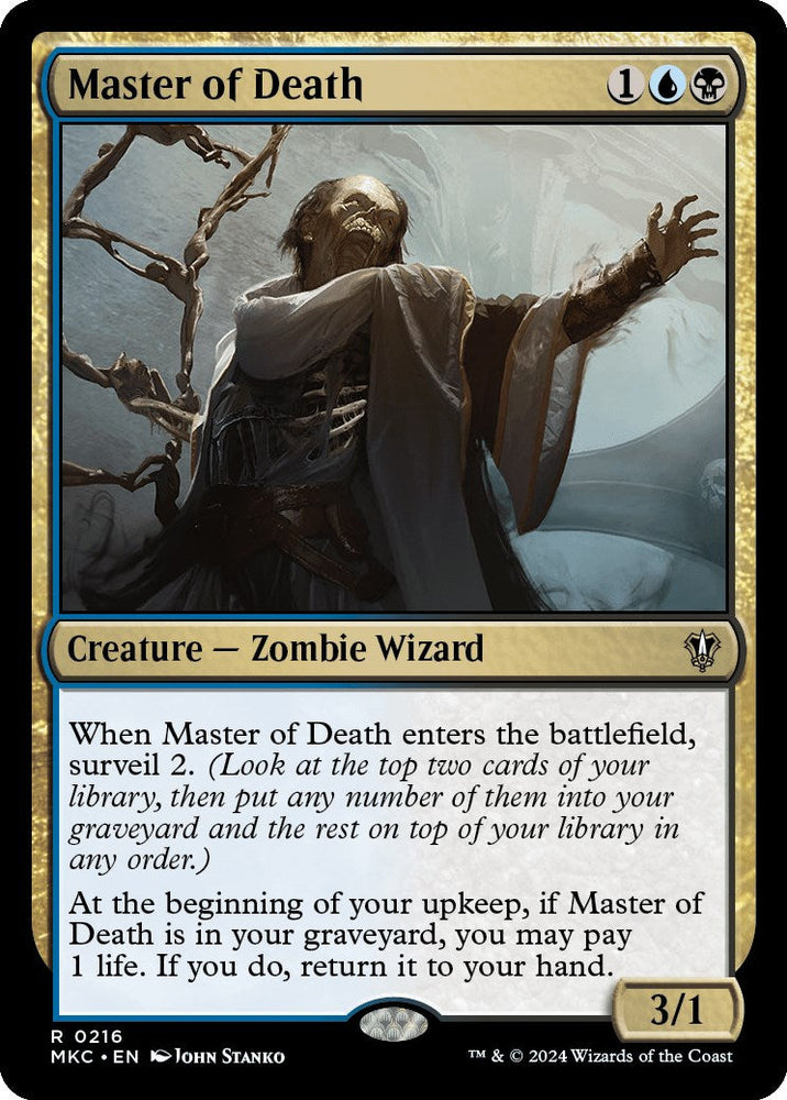 Master of Death [Murders at Karlov Manor Commander] Magic: The Gathering