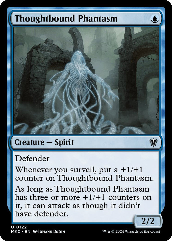 Thoughtbound Phantasm [Murders at Karlov Manor Commander] Magic: The Gathering