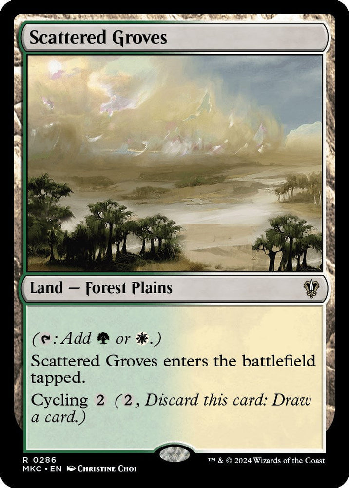 Scattered Groves [Murders at Karlov Manor Commander] Magic: The Gathering