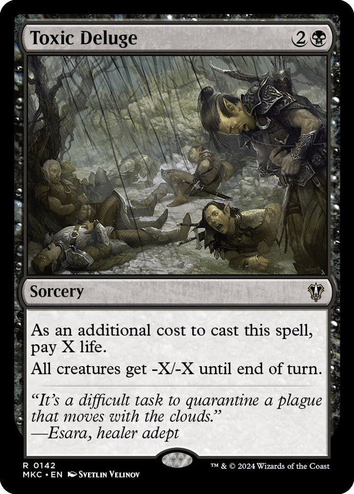 Toxic Deluge [Murders at Karlov Manor Commander] Magic: The Gathering
